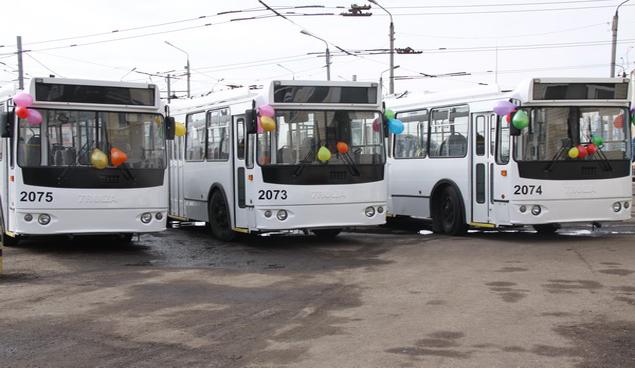 Брянск приобрел три новых троллейбуса