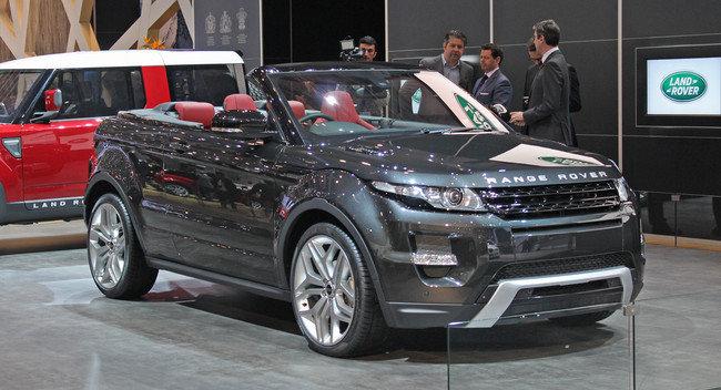Кабриолет Range Rover Evoque не пойдет в производство