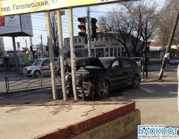 Пьяный водитель мэра Таганрога на служебной машине совершил ДТП