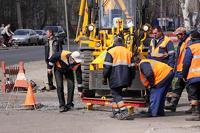 В Омске снова перекрывают Тюменскую улицу