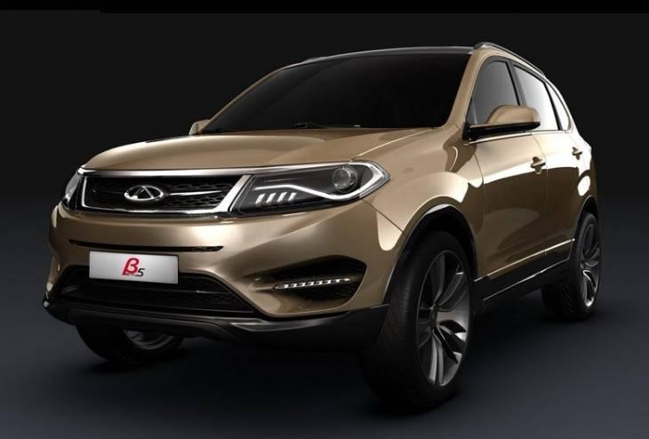 Chery покажет в Шанхае концептуальный кроссовер Beta 5