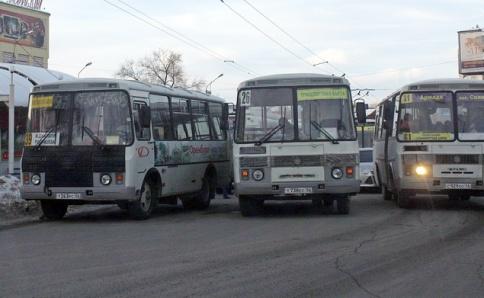 В Уфе столкнулись два пассажирских автобуса