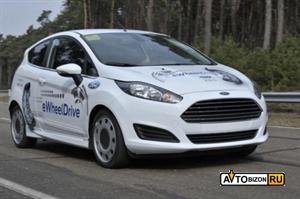 Ford анонсировал выпуск компактного четырехместного Fiesta eWheelDrive