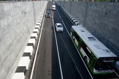 На Каширском шоссе открыты два новых тоннеля