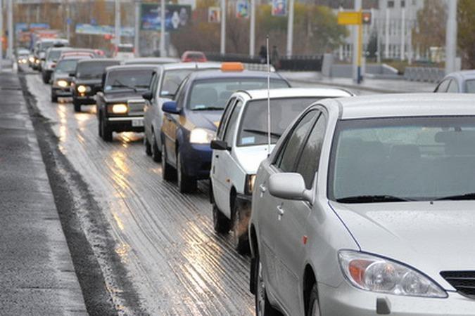 Самая длинная пробка минувшей недели образовалась на Московском шоссе