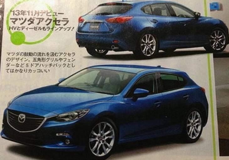 Новую Mazda3 рассекретили в рекламной брошюре