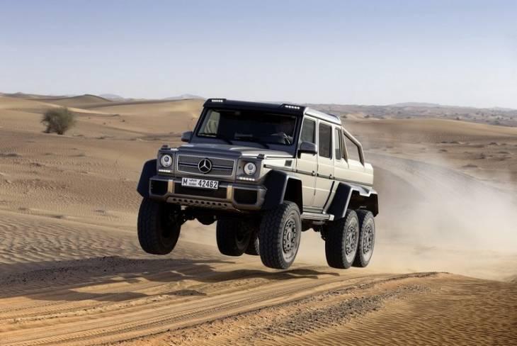 Шестиколесный Mercedes-Benz G 63 AMG оценили 24,5 млн рублей