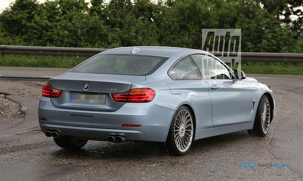 Alpina тестирует новый BMW 4-Series