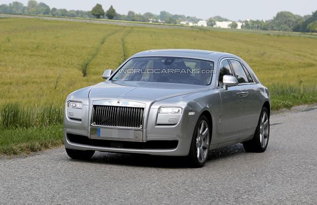 Вскоре выйдет обновленная версия Rolls-Royce Ghost