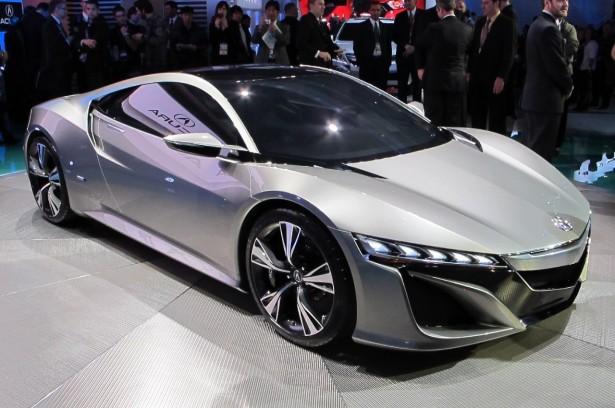 Acura представила новый NSX в действии