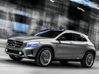 Новый кроссовер Mercedes GLA появится в продаже в начале 2014 года