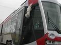 В Москве показали трамвай нового поколения